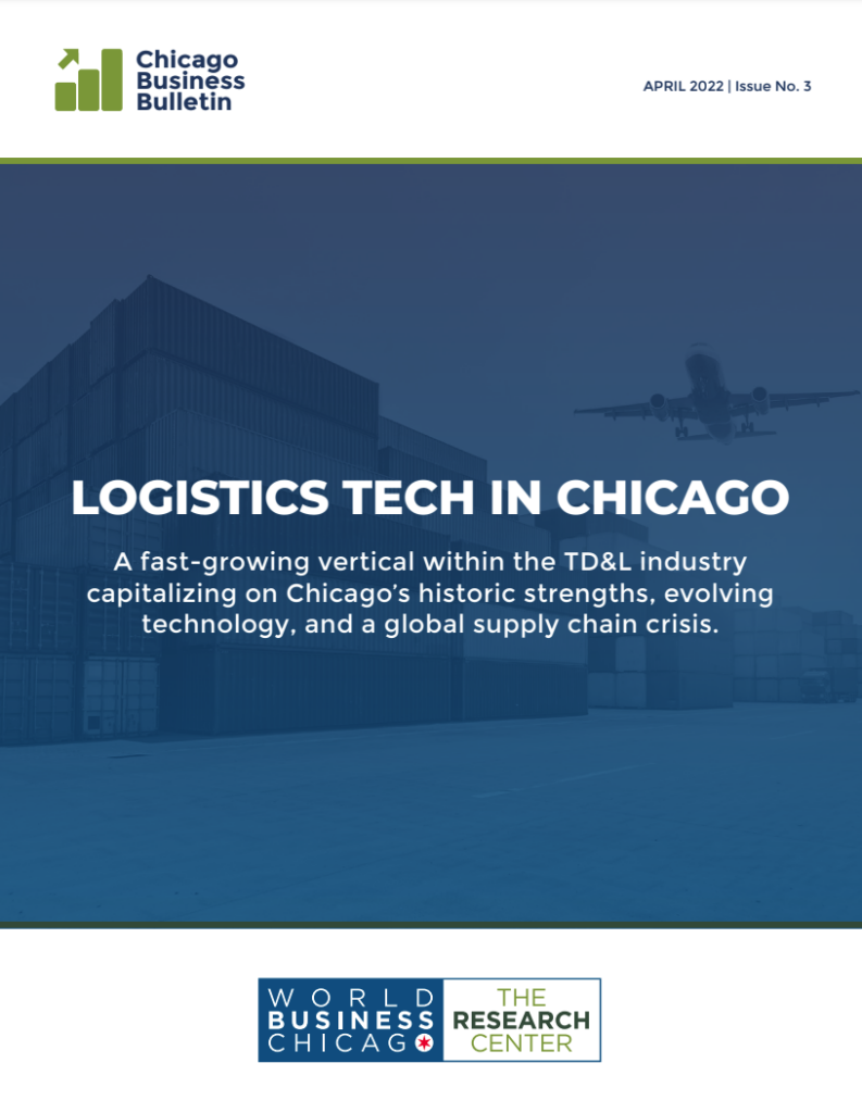 Issue #3, Chicago Business Bulletin, Logistics Tech in Chicago